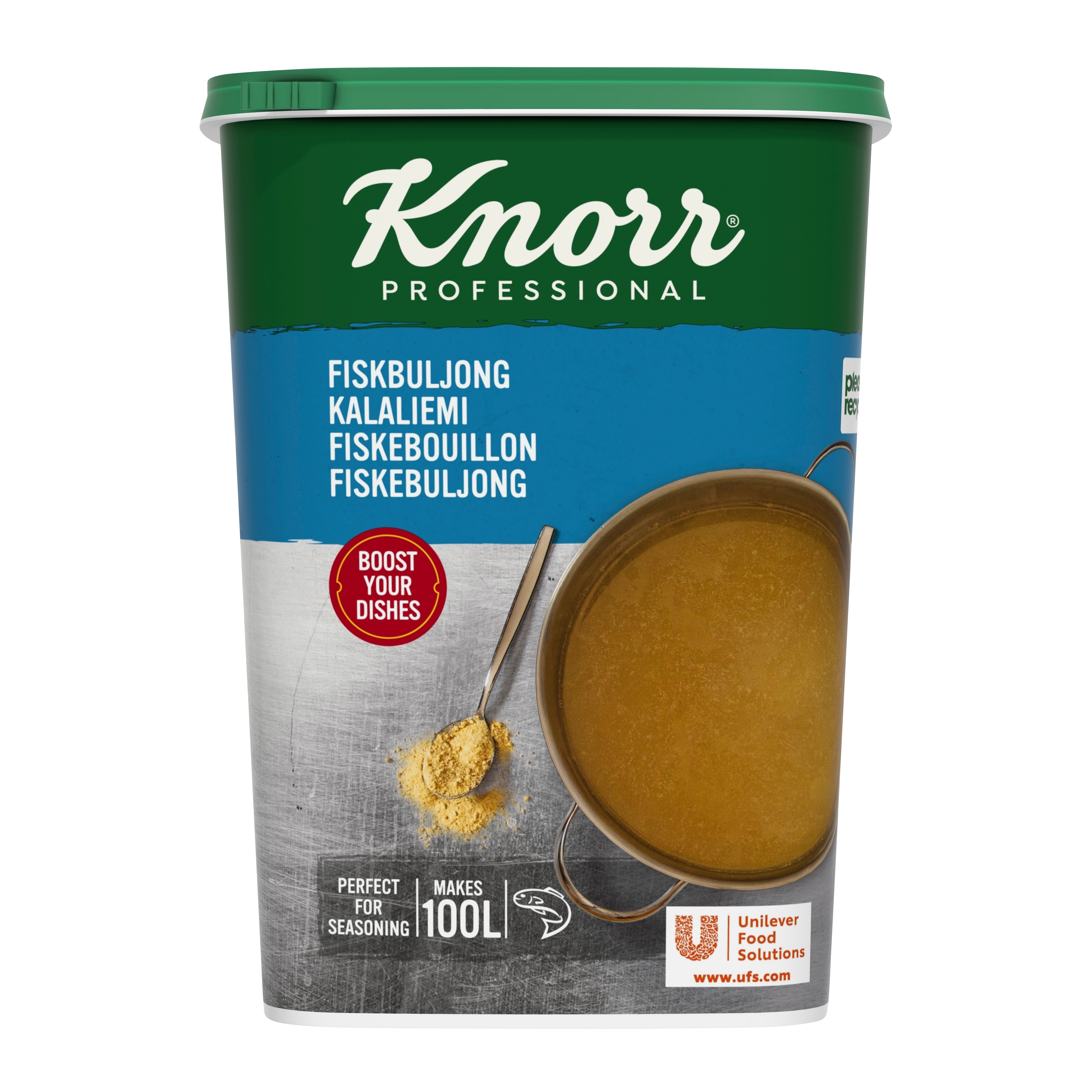 Knorr Fiskebouillon, granulat 1,5 kg / 100 l - 
